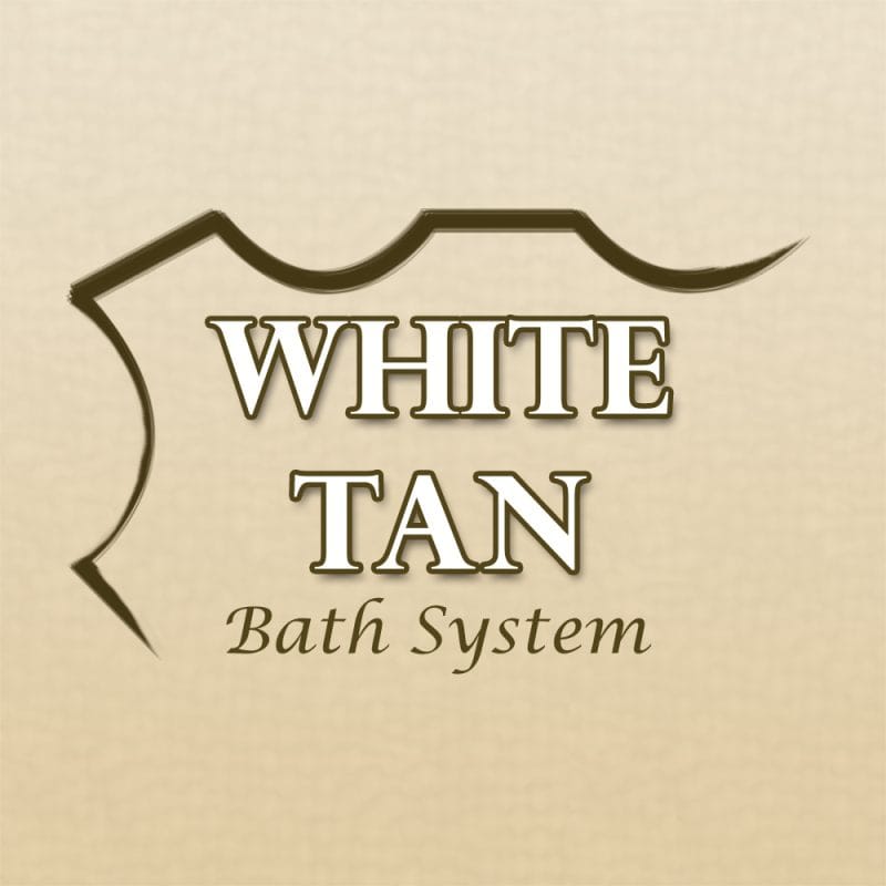 White Tan Tanning Kit For Small to Medium Sized Mammals | SportingCutlery.co.uk
