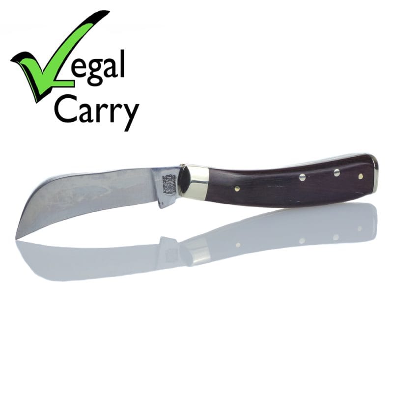 A. Wright & Son 115C Wood Pruning Pocket Knife - 7.5cm Blade | SportingCutlery.co.uk