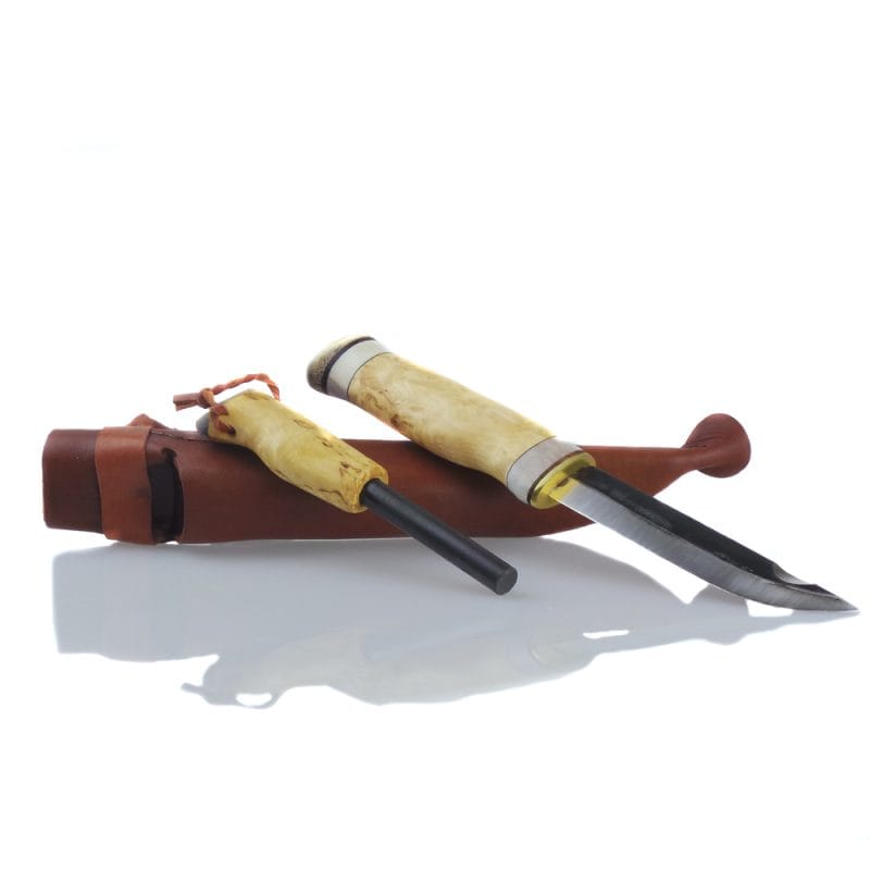 Wood Jewel Wilderness Survival Knife Scandinavian Style Fixed Blade | SportingCutlery.co.uk