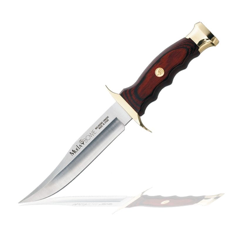 Muela BW10 Small Bowie with Leather Sheath | SportingCutlery.co.uk