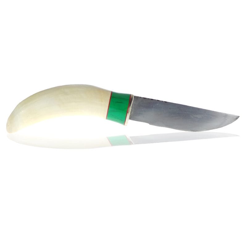 Mick Wardell Sperm Whale Tooth Fixed Blade Knife | SportingCutlery.co.uk