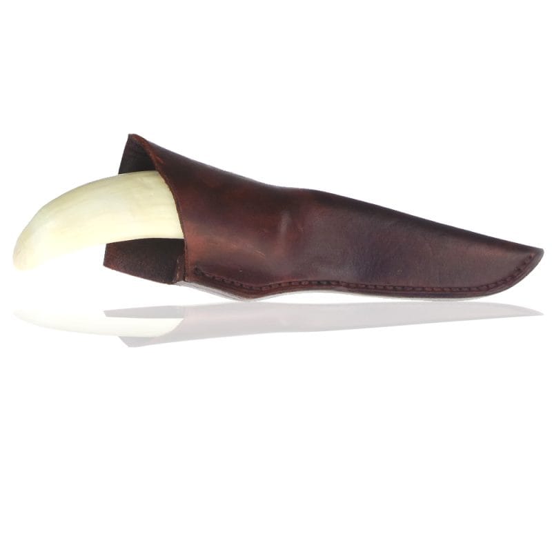 Mick Wardell Sperm Whale Tooth Fixed Blade Knife | SportingCutlery.co.uk
