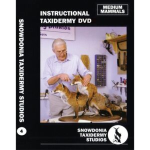 Taxidermy Instructional DVD - Medium Mammals No.4 | SportingCutlery.co.uk