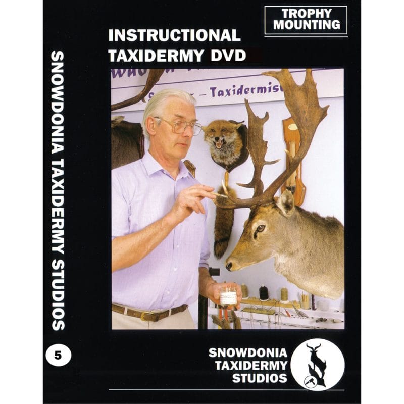 Taxidermy Instructional DVD - Trophy Mounting No.5 | SportingCutlery.co.uk