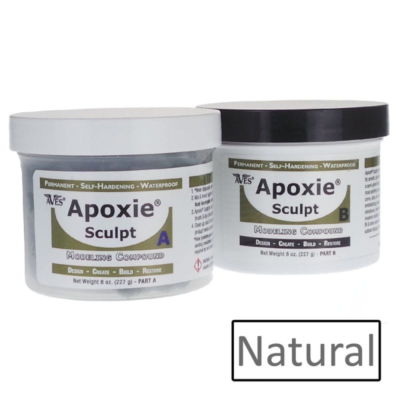Aves Apoxie Sculpt Modelling Compound 1lb Kit in Natural | SportingCutlery.co.uk