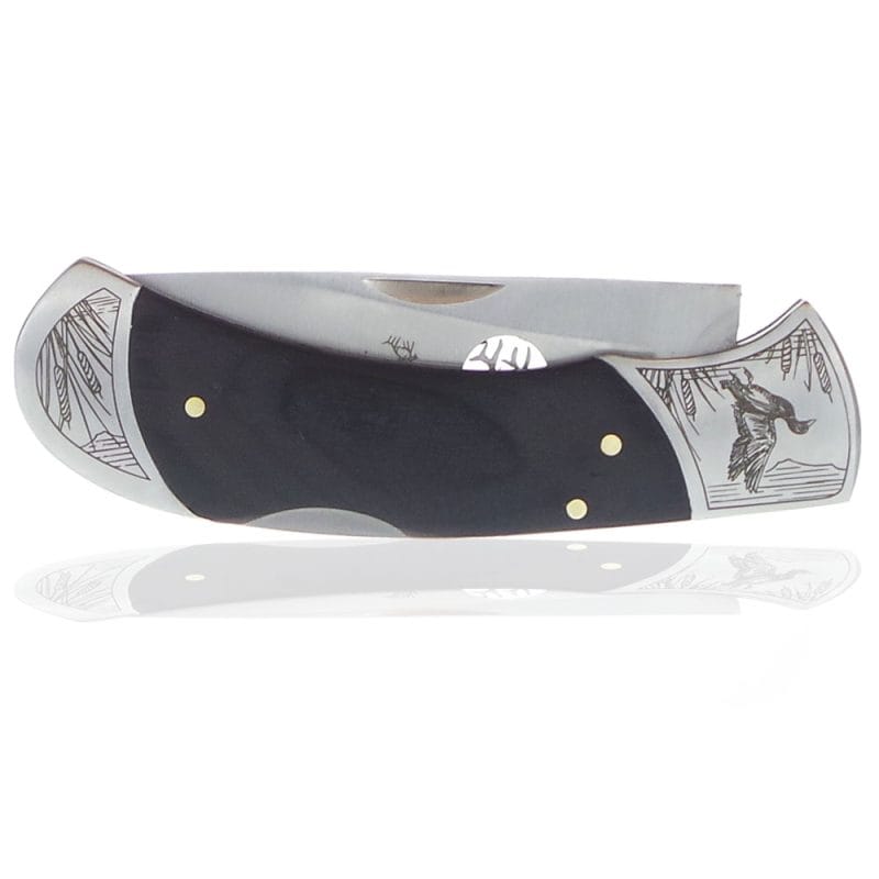 Elk Ridge Duck Scene Folding Knife | SportingCutlery.co.uk