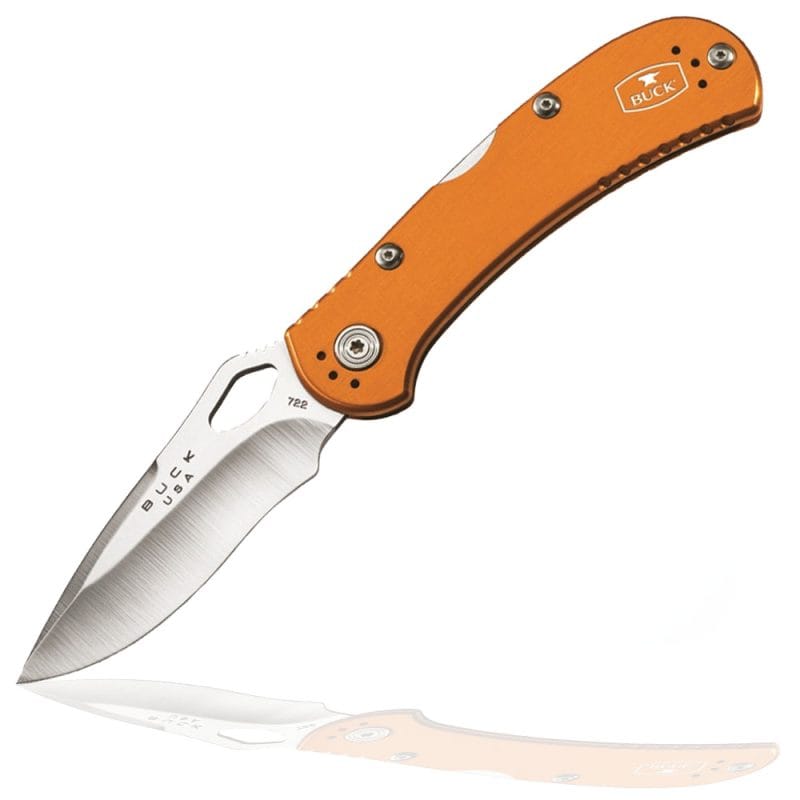 Buck 722 Spitfire Knife in Orange | SportingCutlery.co.uk