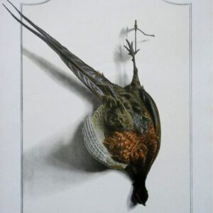 Pheasant Bird Wildlife Artist Painting Dead Game Print | SportingCutlery.co.uk