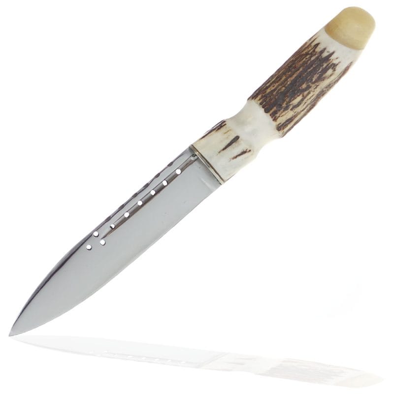 Antler Handle Fixed Blade Knife | SportingCutlery.co.uk