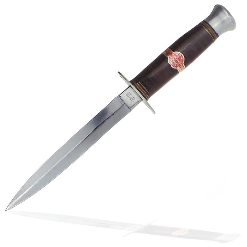 William Rodgers WW2 Period Dirk/Hunting Knife - 13.6cm Blade | SportingCutlery.co.uk