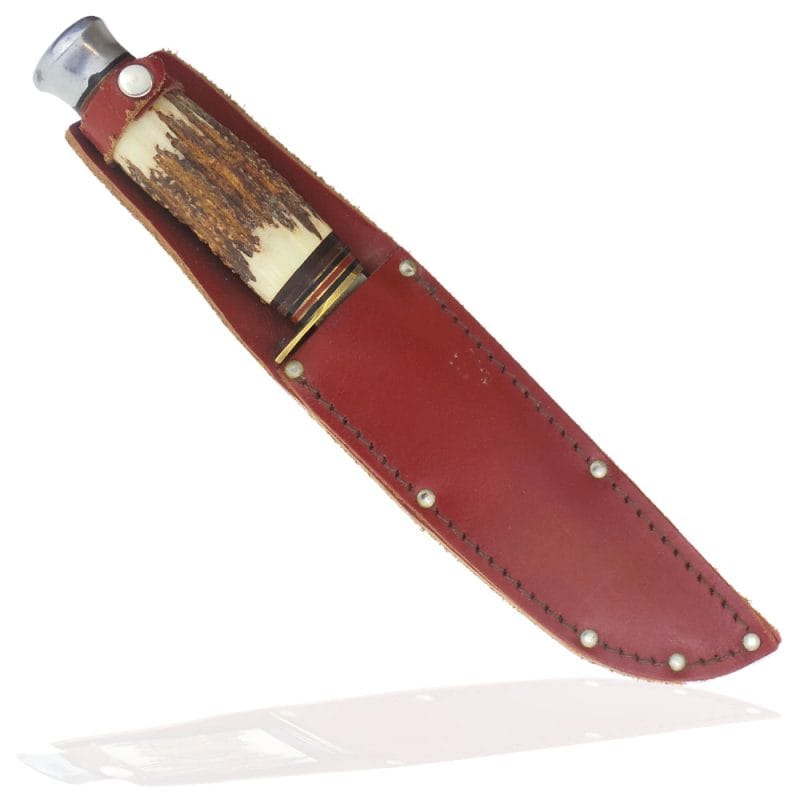 William Rodgers 6 Inch Clip Point Blade with Antler Handle | SportingCutlery.co.uk
