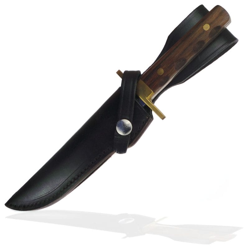 George Wostenholm IXL 6 inch Bowie with Leather Sheath | SportingCutlery.co.uk