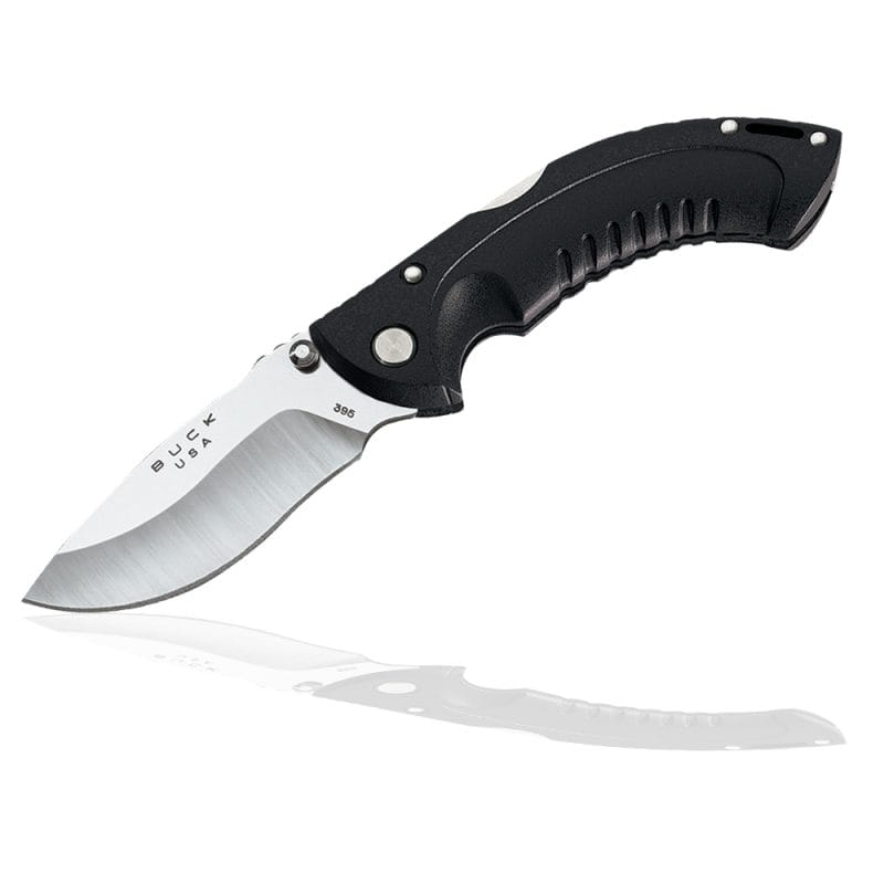 Buck Folding Omni Hunter Black 10pt | SportingCutlery.co.uk
