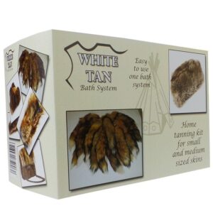 White Tan Tanning Kit For Small to Medium Sized Mammals | SportingCutlery.co.uk
