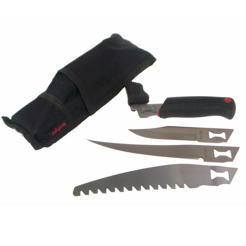 Kershaw Blade Trader Hunting Set, nylon sheath | sportingcutlery.co.uk