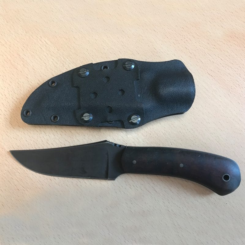 Winkler Knife ll - Blue Ridge Hunter and Kydex Sheath | SportingCutlery.co.uk