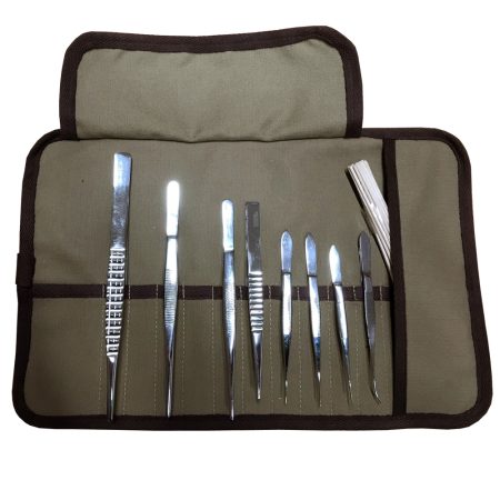 ST50-C Surgical Forceps Tool Kit & Roll | SnowdoniaSupplies.co.uk