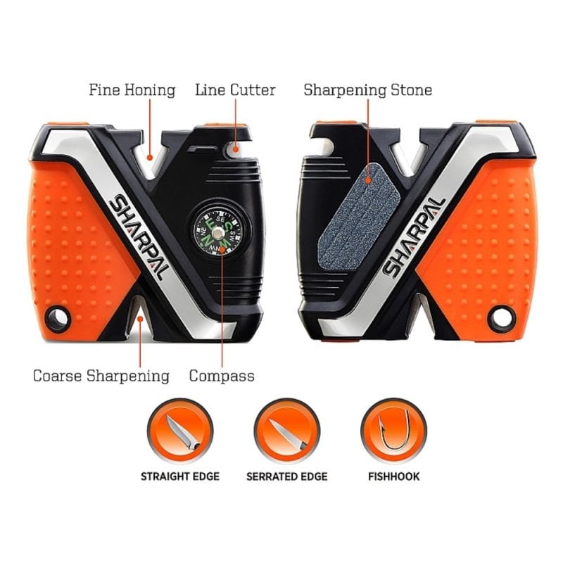 Sharpal FISHINGPAL™ 5-In-1 Knife & Hook Sharpener | Sportingcutlery.co.uk