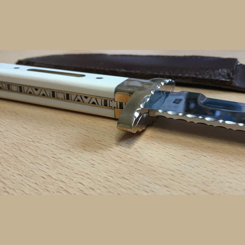 This is the British 6 inch bowie knife, attributed to Stan Shaw | SportingCutlery.co.uk