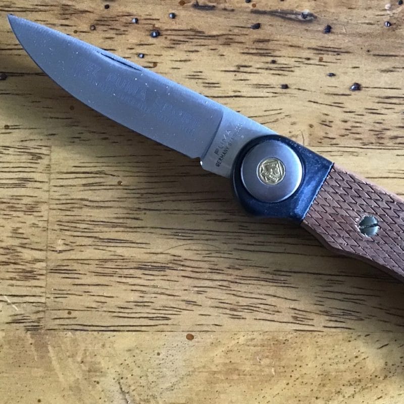 Vintage 777 Puma Sport Folding knife 1982 | sportingcutlery.co.uk