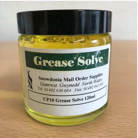 CP10 Grease Solve for Taxidermy - 120ml | SnowdoniaSupplies.co.uk