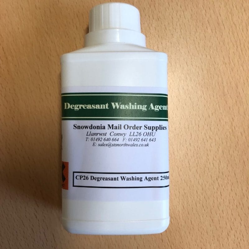 CP26 Degreasant Washing Agent for Taxidermy 250ml | SnowdoniaSupplies.co.uk