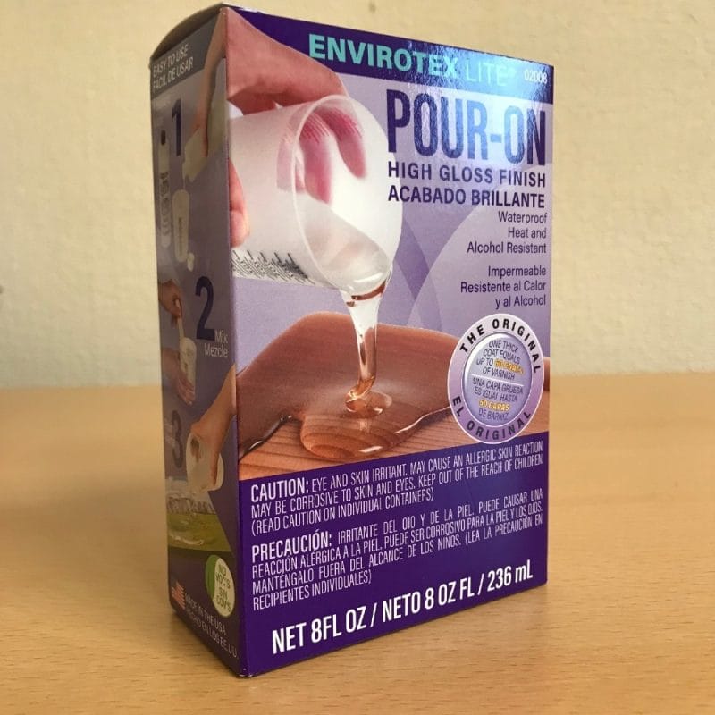 ENV08 Envirotex Lite - Pour-on High Gloss Finish | SnowdoniaSupplies.co.uk