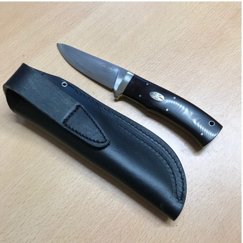 Fallkniven HK9 3G steel. Maroon micarta handle | SportingCutlery.co.uk