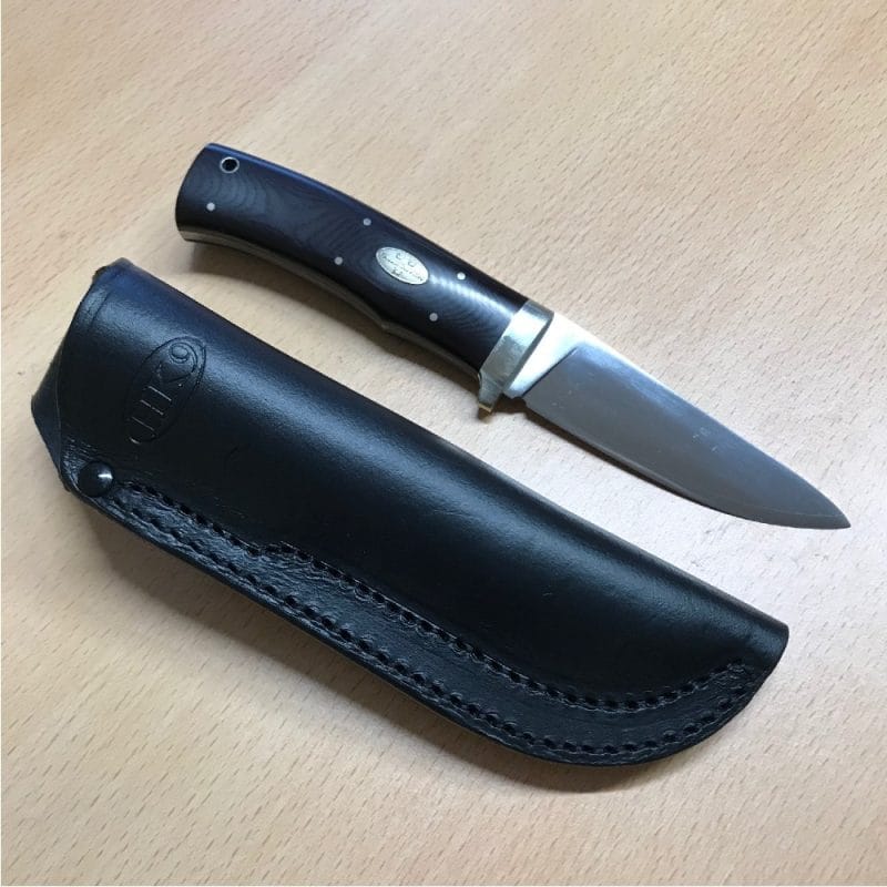 Fallkniven HK9 3G steel. Maroon micarta handle | SportingCutlery.co.uk