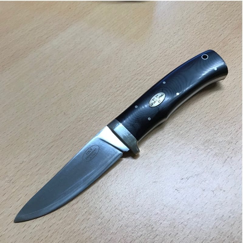 Fallkniven HK9 3G steel. Maroon micarta handle | SportingCutlery.co.uk