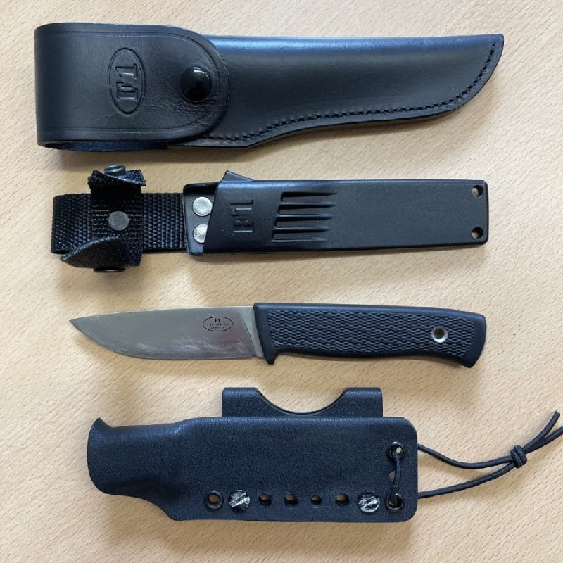 Fallkniven F1 Survival Knife VG10 Complete with 3 Sheaths