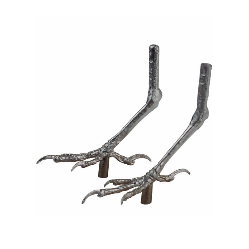 Pewter Bird Feet Robin