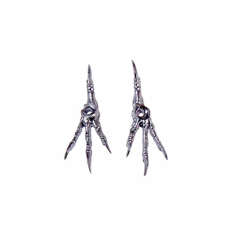 Pewter Bird Feet Wren (no legs)
