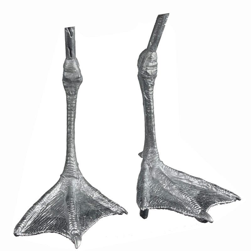 Pewter Bird Feet Herring Gull