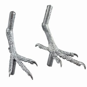 Pewter Bird Feet Pigeon