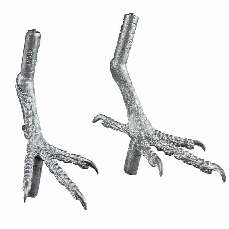 Pewter Bird Feet Pigeon