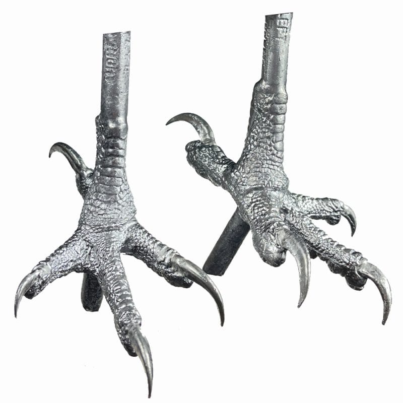 Pewter Bird Feet Buzzard