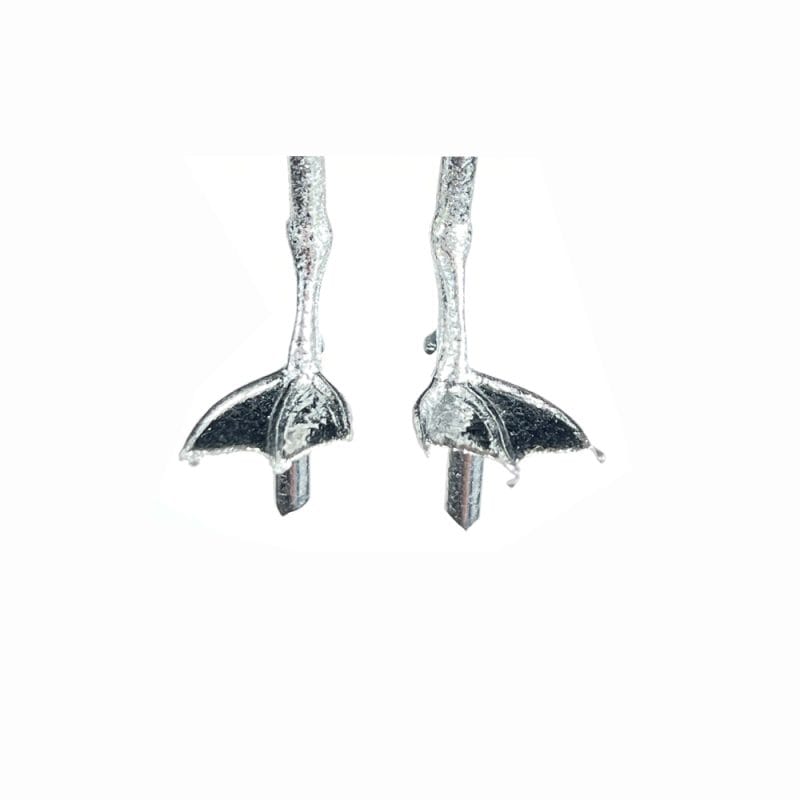 Pewter Bird Feet Ultra Mini Duck