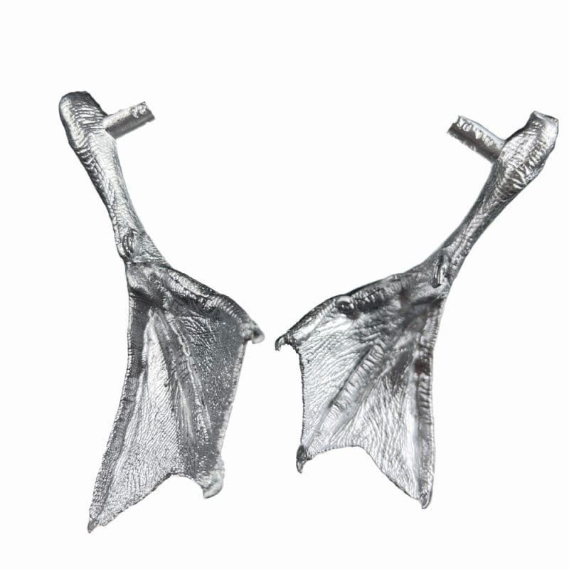 Pewter Bird Feet - Suitable for Mandarin Duck - Floating - Image 2