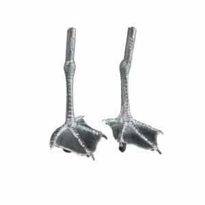 Pewter Bird Feet Mini Pelican