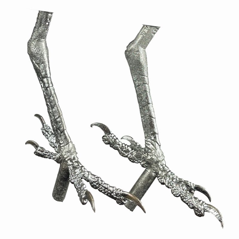Pewter Bird Feet Woodpecker