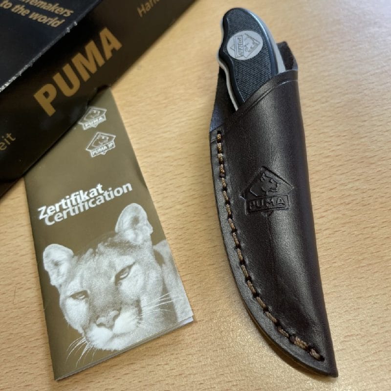Puma Rattler Model P133500 with Leather Sheath & Original Box - 2005 Edition - Image 2