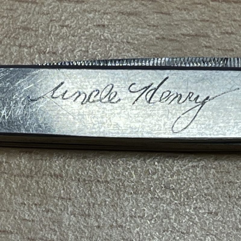 George Wostenholm I-XL Pocket Knife plus Schrade and Frontier. - Image 8