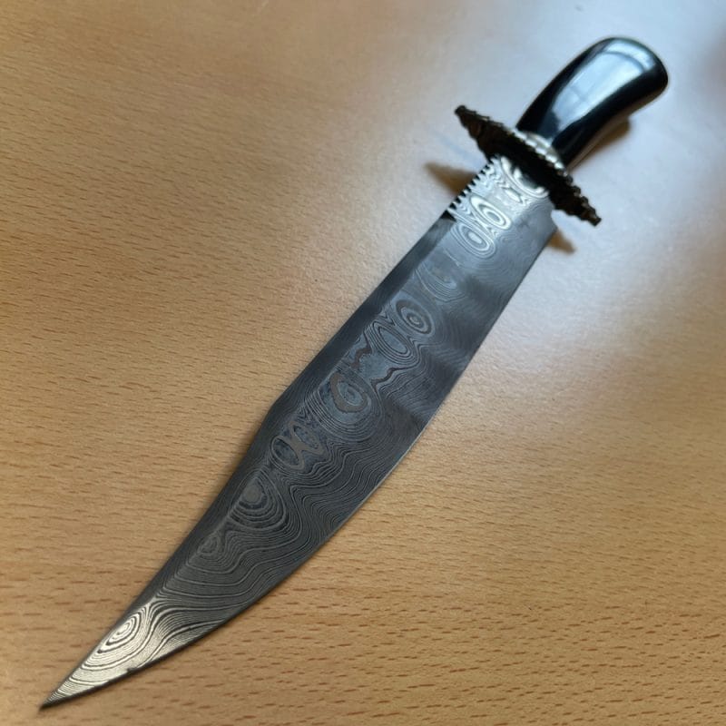 Penfold Custom Damascus Bowie - Image 3