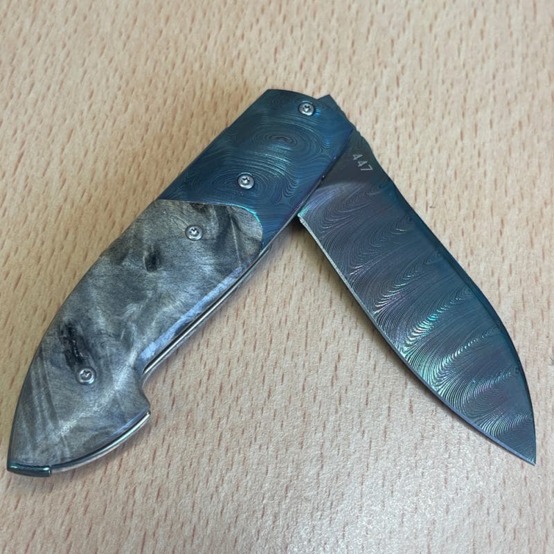 Viper Timeless Damascus Folder - Image 9