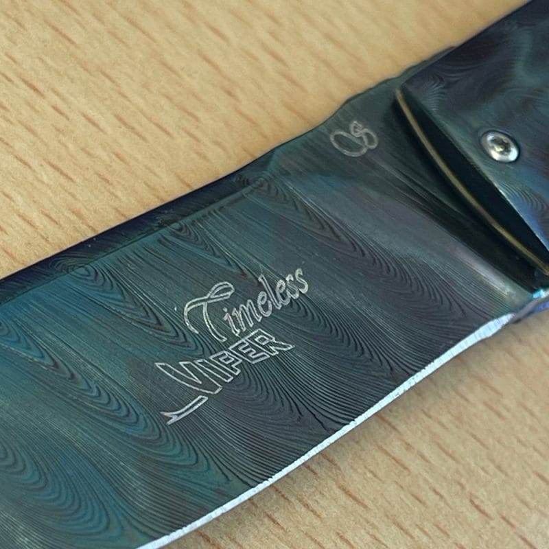 Viper Timeless Damascus Folder - Image 4
