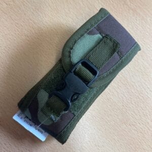 Green Camo Canvas Belt Pouch