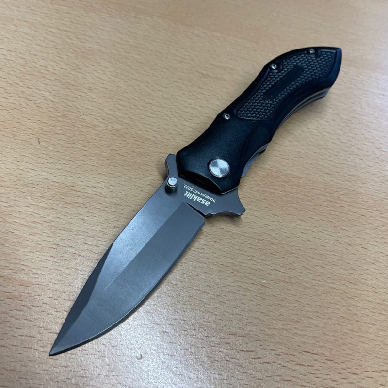 Asaklitt Folding Knife with Sharpening Steel - Image 3