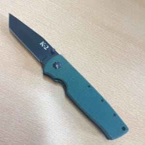 3835 b KABAR Green Tanto G10