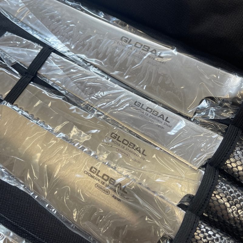 Global Kitchen Knife Set - Image 3